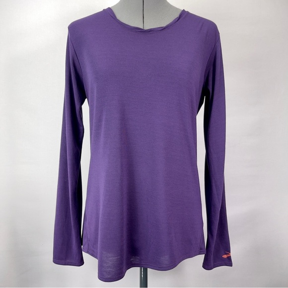BROOKS Women’s Distance Long Sleeve Running T-shirt in Plum Size Medium - Picture 2 of 10